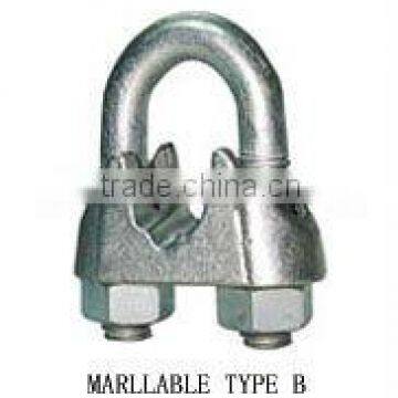 GALV MALLEABLE WIRE ROPE CLIP TYPEB