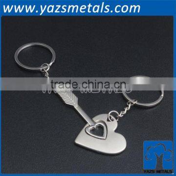 Factory Custom Valentine's Day Gift Metal Keychain photo-3
