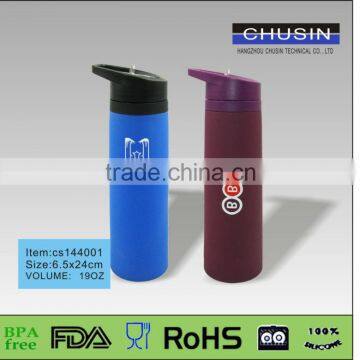 2014 New Eco Squeeze Silicone Water Bottle