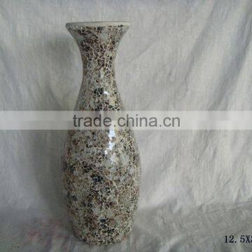 MOSAIC GLASS VASE