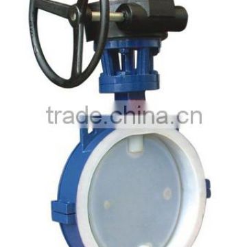 Export PTFE Anti-corrosion Butterfly Valve/Lining Ball Valve & Flange Manufacturer