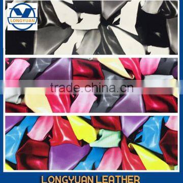 PU Leather Shiny Pattern Fabric Slippers Sandals Leather photo-3