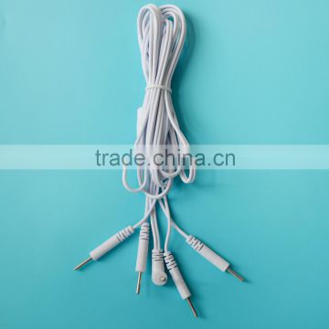 DC2.5mm 4pin tens lead wire for tens ems muscle stimulator