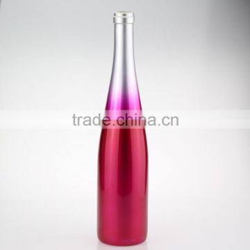 SGS inspected glass cylinder water bottle metal spray bottle woman shaped glass bottle