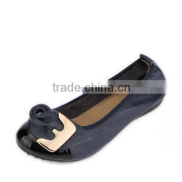 durable and simple style middle east hot sell relax leather shoes with elastic band