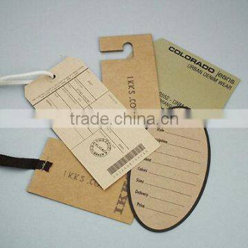 Card Swing Ticket 2015 Hang Tag Produced in China