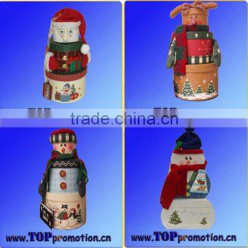 the new style of christmas gift paper packing box