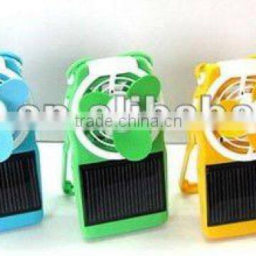 Latest Promotional Boys Gift Item Fan With Solar Battery
