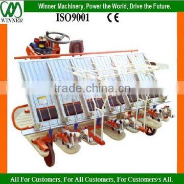 2014 new type 6 rows 2Z-6300 riding paddy rice transplanting machine