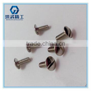 Slotted pan head screws