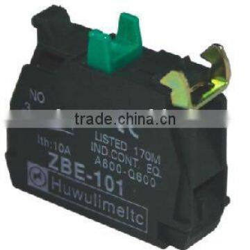 Contact of Push button switch HBE101