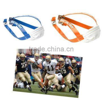 adjustable strap pvc and tpu American football chin landyard