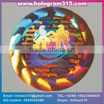 body flash hot stamping metallic silver tattoo sticker