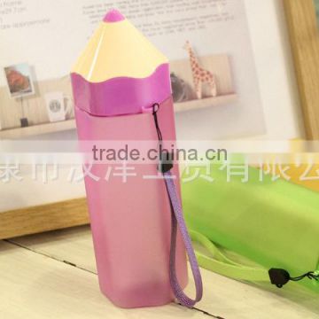 Factory outlets 350ml pencil cup Students Children Creative portable sealed leak-proof pencil cup