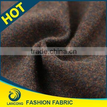 Professional knit fabric manufacturer for garment Spandex wool lamb fur fabric