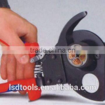 LK-280 Ratchet Wire Cable Cutters Dual Material Insualted Handle 750AWG photo-3