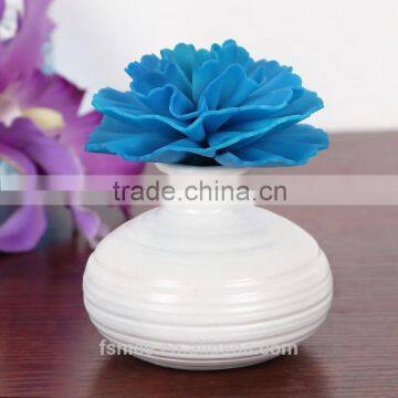 Handmake AP130ml Ceramic Natural Aroma Flower Reed Diffuser photo-3