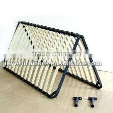 cheap king size metal slat bed frame