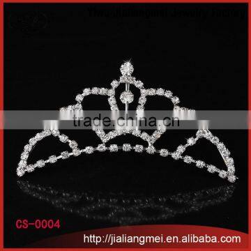 2015 New arrived Fashionable Diamond Wedding Tiara and Crown Jewelry For Bridal