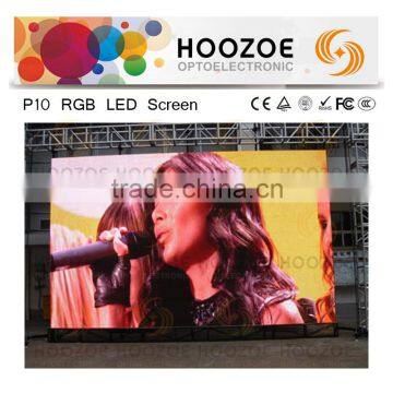 Canada P10 Full Color LED Display for Outdoor