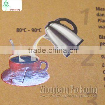 Matte Lamination Brown Paper Box With Auto Lock Bottom photo-6
