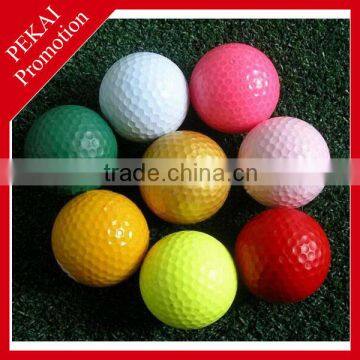 High quality Colored plastic decorative golf balls