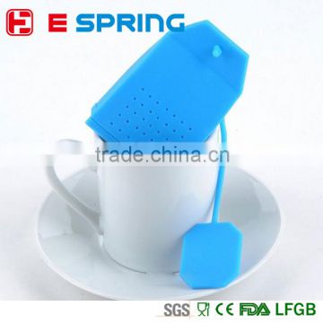 2016 hot selling food grade silicone tea bag