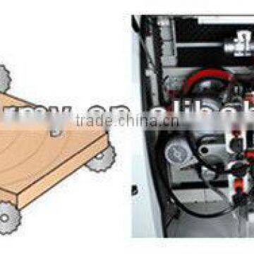 Wooden Cabinet Door Making Machine / Double End Tenoner Machine photo-4