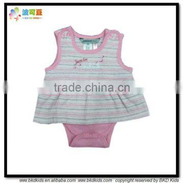 BKD summer cotton baby dress onesie