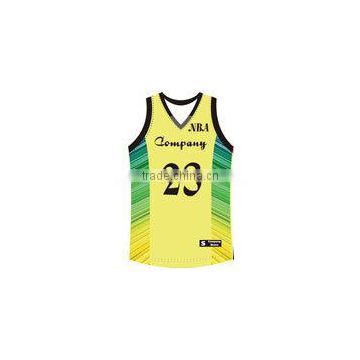 American sublimation printing basketball wear Jersey