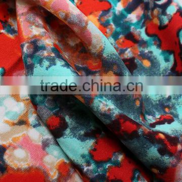 High density 100% polyester satin plain soft fabric for dress wedding garment