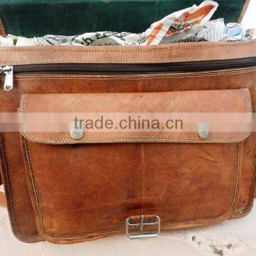 Venus Leather Cross Body Messenger Bag/genuine Leather Office Bags photo-3