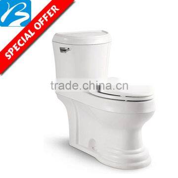1 Piece Siphon CUPC Decorative Toilets