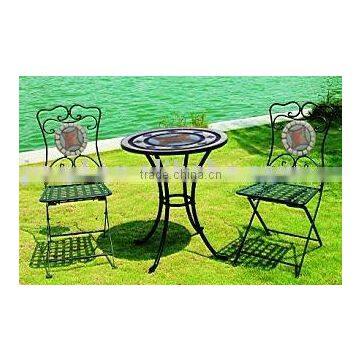 outdoor garden ceramic glass mosaic furniture