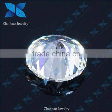 Man made synthetic white D rough sona diamond