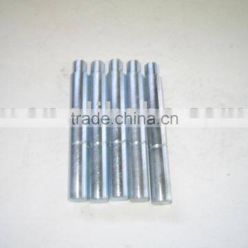 steel with zinc plated shaft