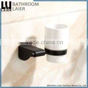 Promotional Fancy Decorative Zinc Alloy ORB Bathroom Sanitary Items Wall Mounted Tumbler Holder