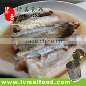 Canned Mackerel Fish in Brine