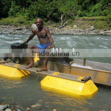 small Gold Dredge hdpe Boat