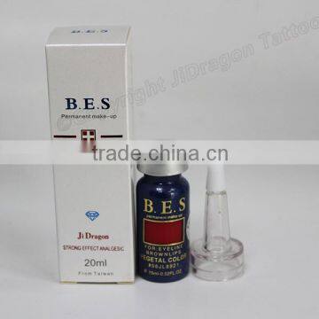 Jilong BES Tattoo Ink Pigment Permanent Make up Tattoo Ink for Eyebrow Lips