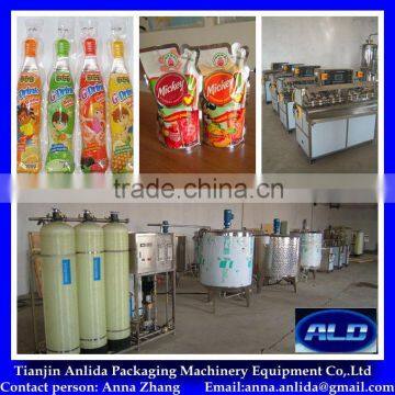Anlida 1T/H Complete Fruit Juice packing line