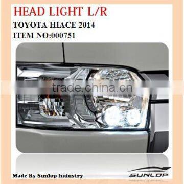 hiace 2014 new #000751 Head light LED L/R for Hiace 2014commuter,van