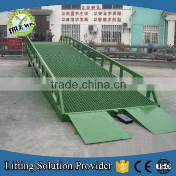 6-12t hydraulic loading dock ramp for forklift