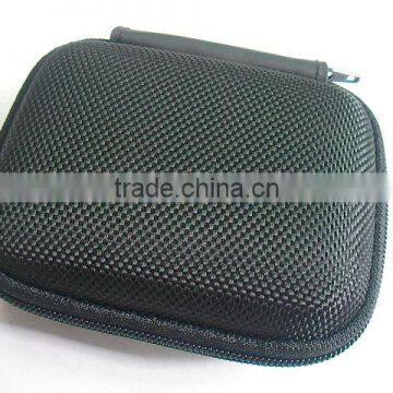 GC-Hardshell new Black oxford fabric zipper closure eva ziplock case