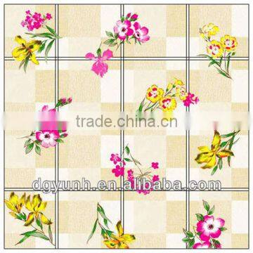 Little Flowers1 Pvc&Peva&pe&eva With flannel Or Non-woven Backing Tablecloth