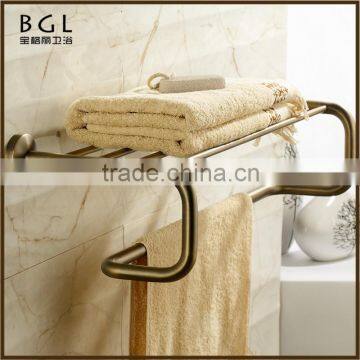 20020-b Best Selling Hot Bathroom Products Zinc Alloy Bronze Bathroom Accessory Towel Shelf photo-3