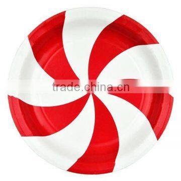 Promotion cheap nice white paper plates