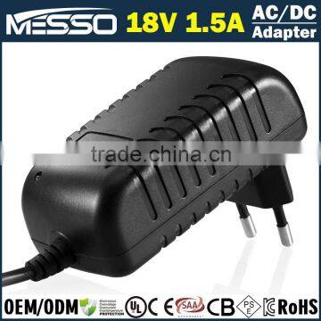 18V 1.5A Vacuum Cleaner Adapter 27W Wet Dry Vacuum Cleaner Adapter