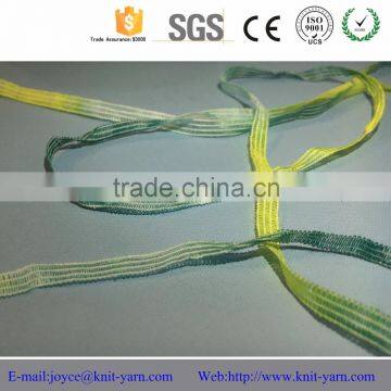 High Tenacity Soft Acrylic Polyester Tape Yarn for Knitting photo-3