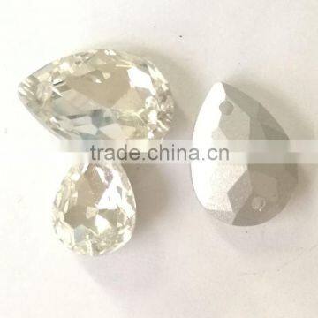 HOT SALE trendy style flat back glass rhinestones 25mm on sale